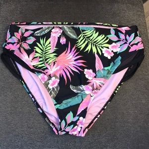 High waisted bathing suit bottoms
